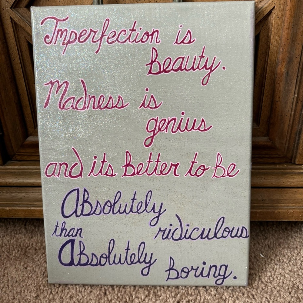 Hand Painted Canvas
